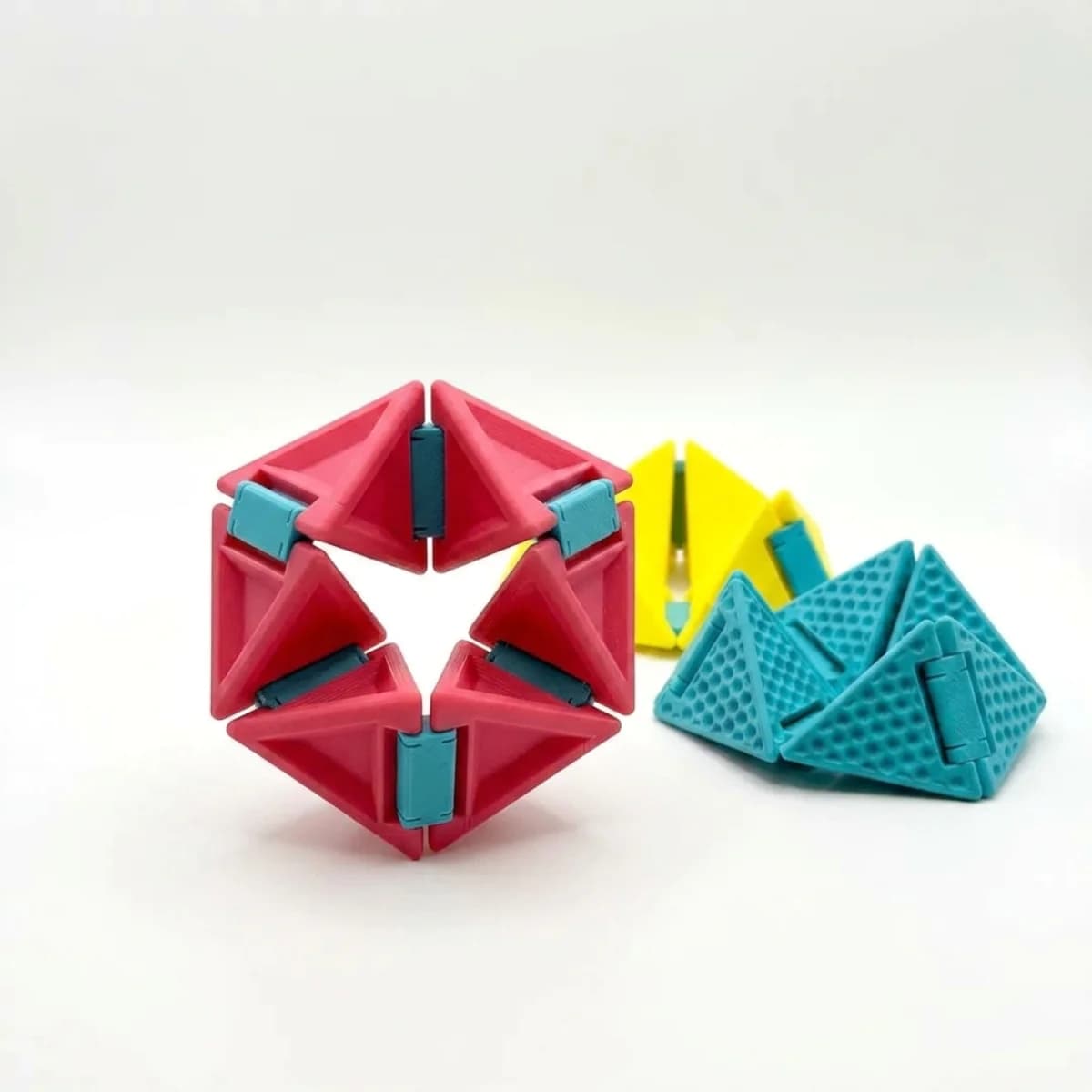 Flexagon Fidget Toy Articulado